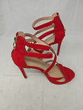 Pimkie Sandalo Rosso Con Tacco 37