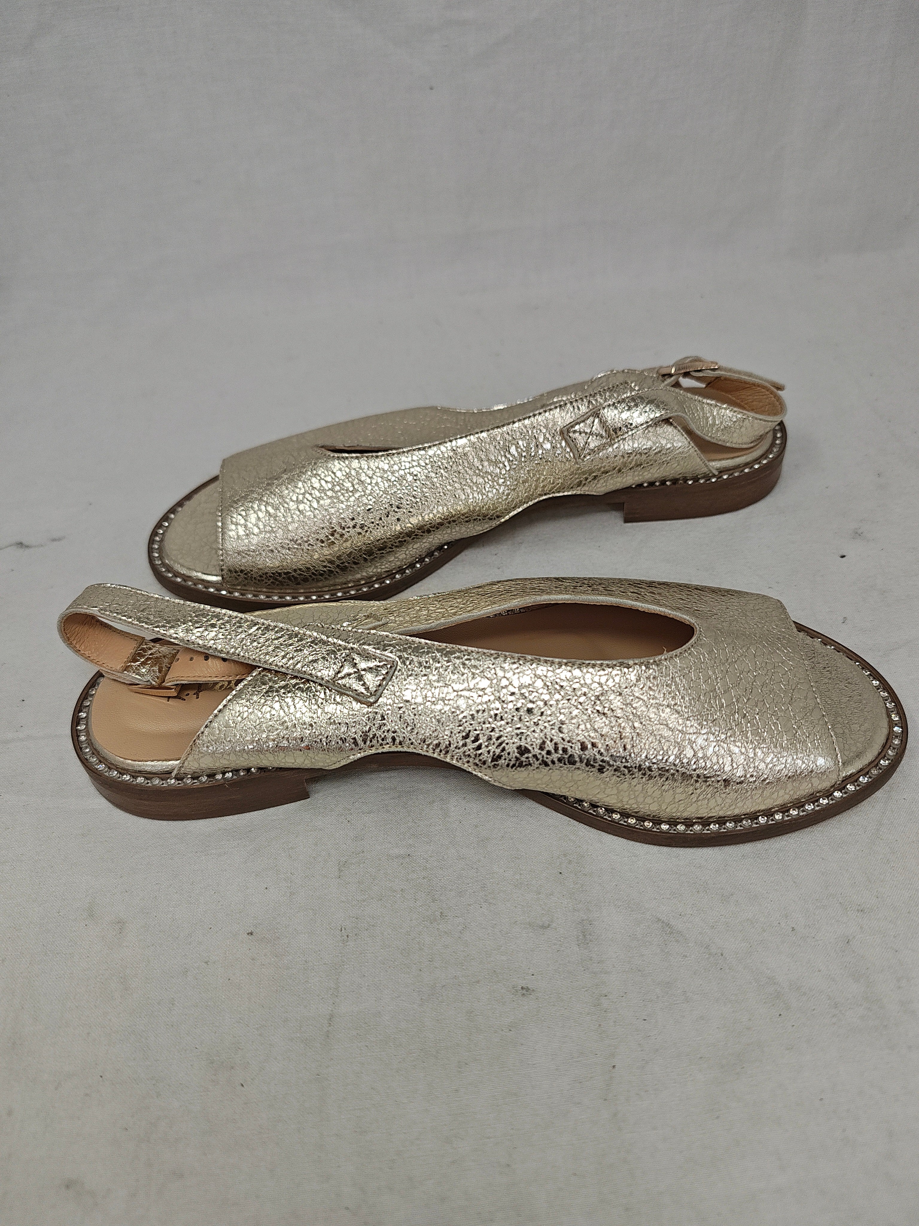 R.polairlin Sandalo Oro 41 Nuovo