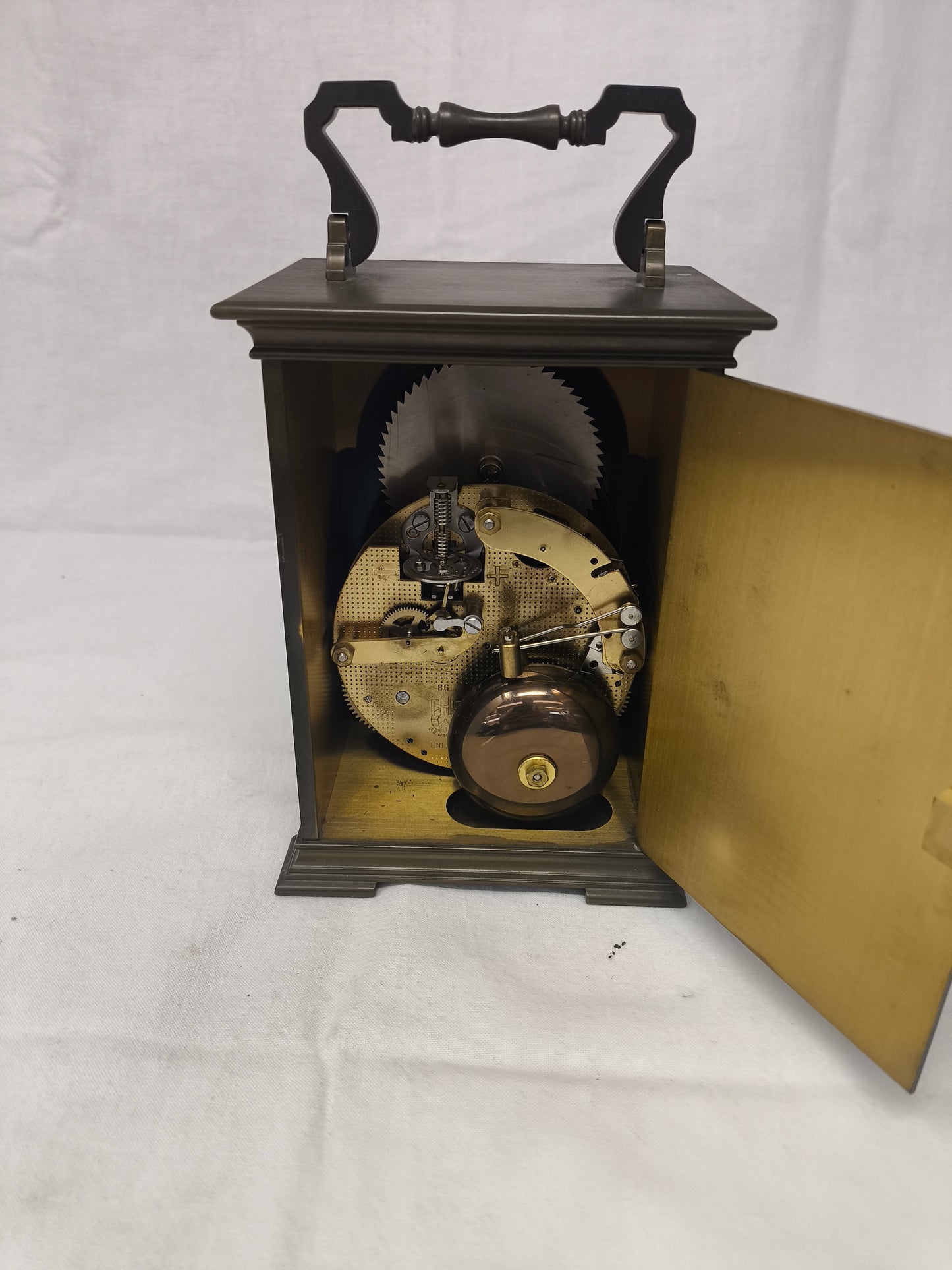 Orologio Da Tavolo Con Fasi Lunari Vintage, Funzionante Perfettamente