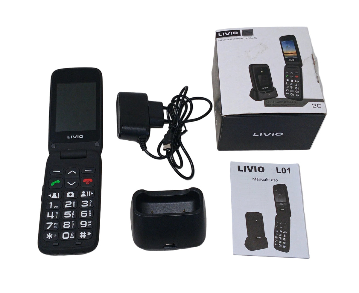 Livio Telefono Cell. X Anziani Praticamente Nuovo