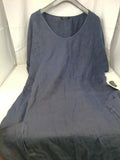 Elena  Miro Abito In Lino Blu 54