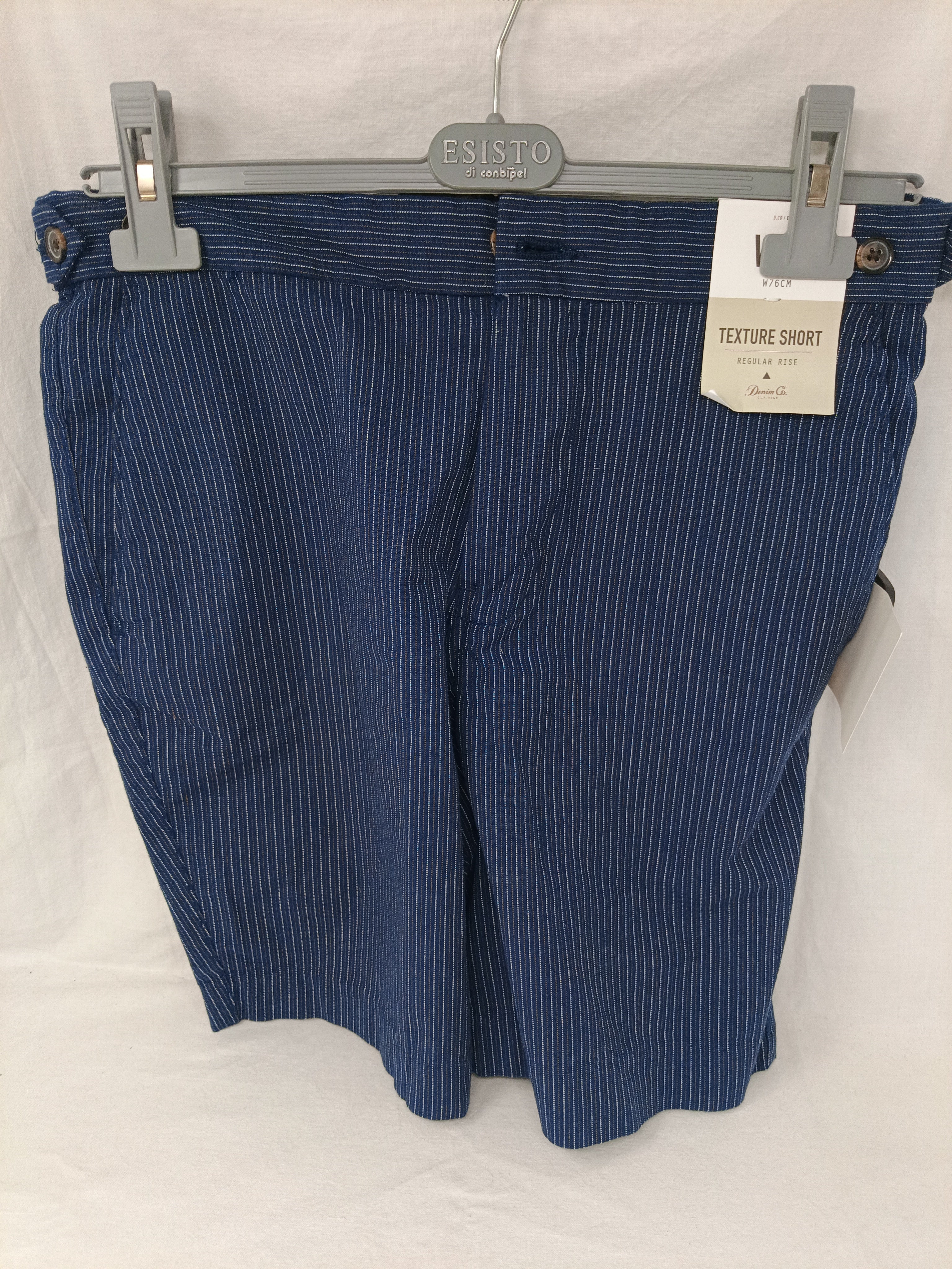 Certified Bermuda Righe Blu 30 Nuovi