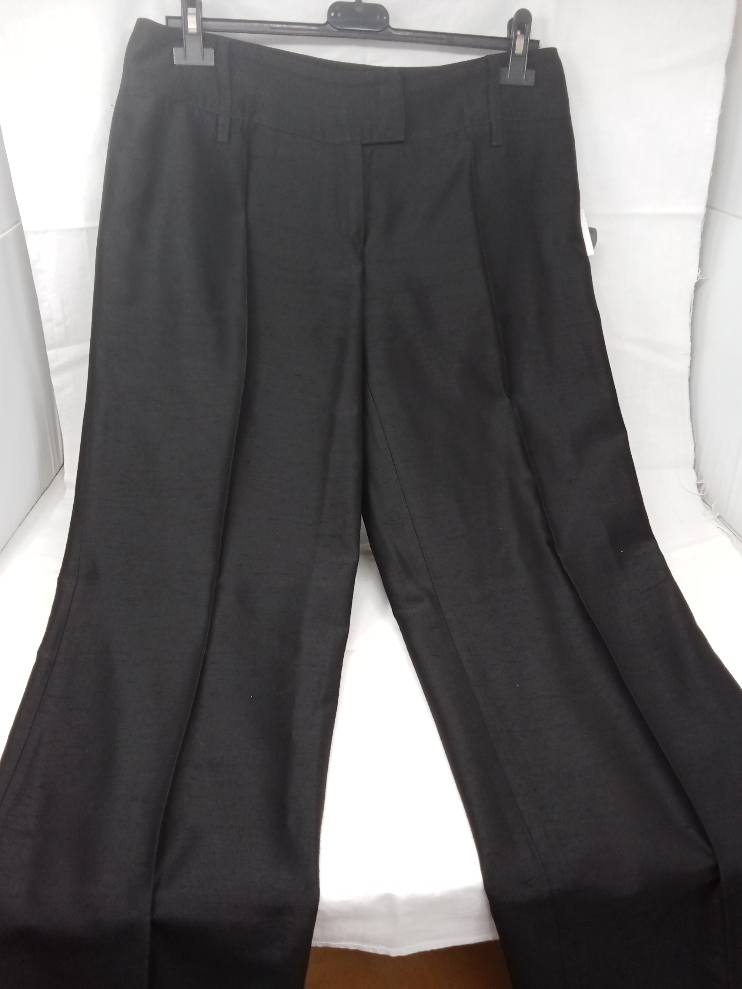 Belman Pantaloni In Seta Neri 46