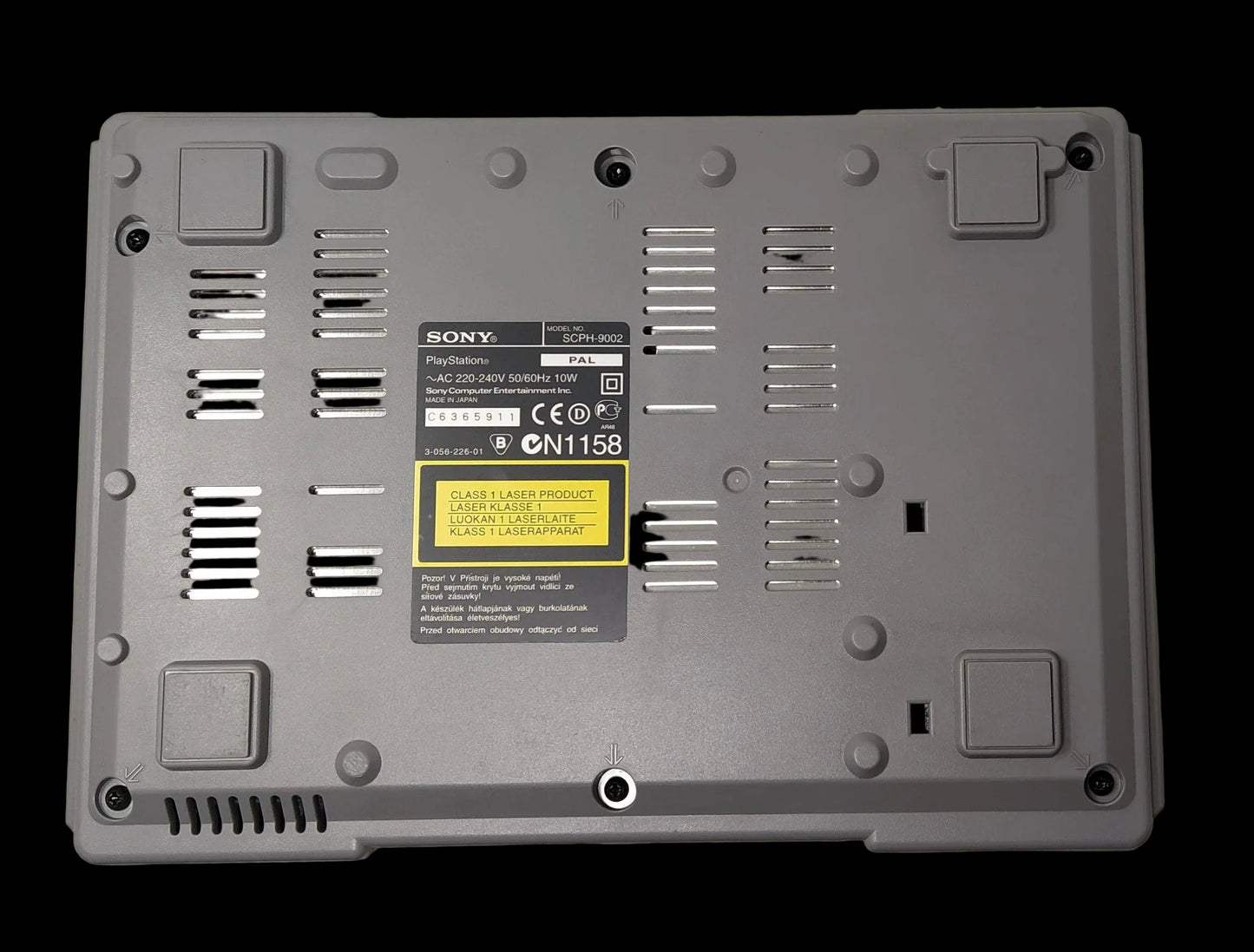 Sony Ps1 Modello Scph-9002 Modificata + 1 Joystick Originale + Memory Card + 1 Joystick Compatibile + Istruzioni + Cavi