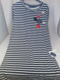 Silvian Heach Abito Righe Nero Bco  Xs