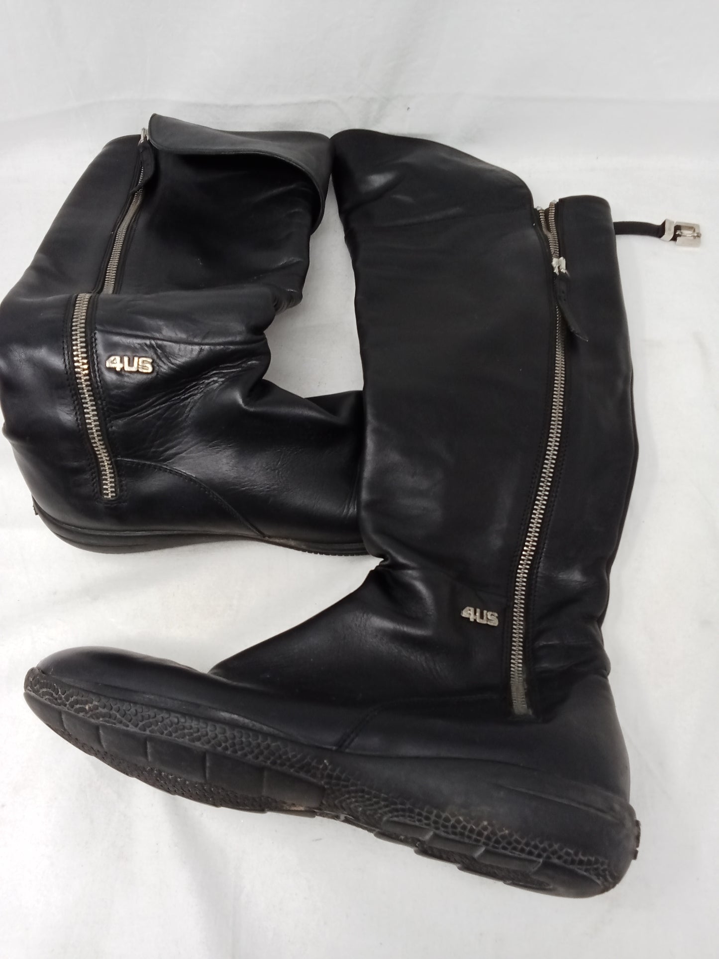 Cesare Paciotti  Stivali In Pelle  Neri 37