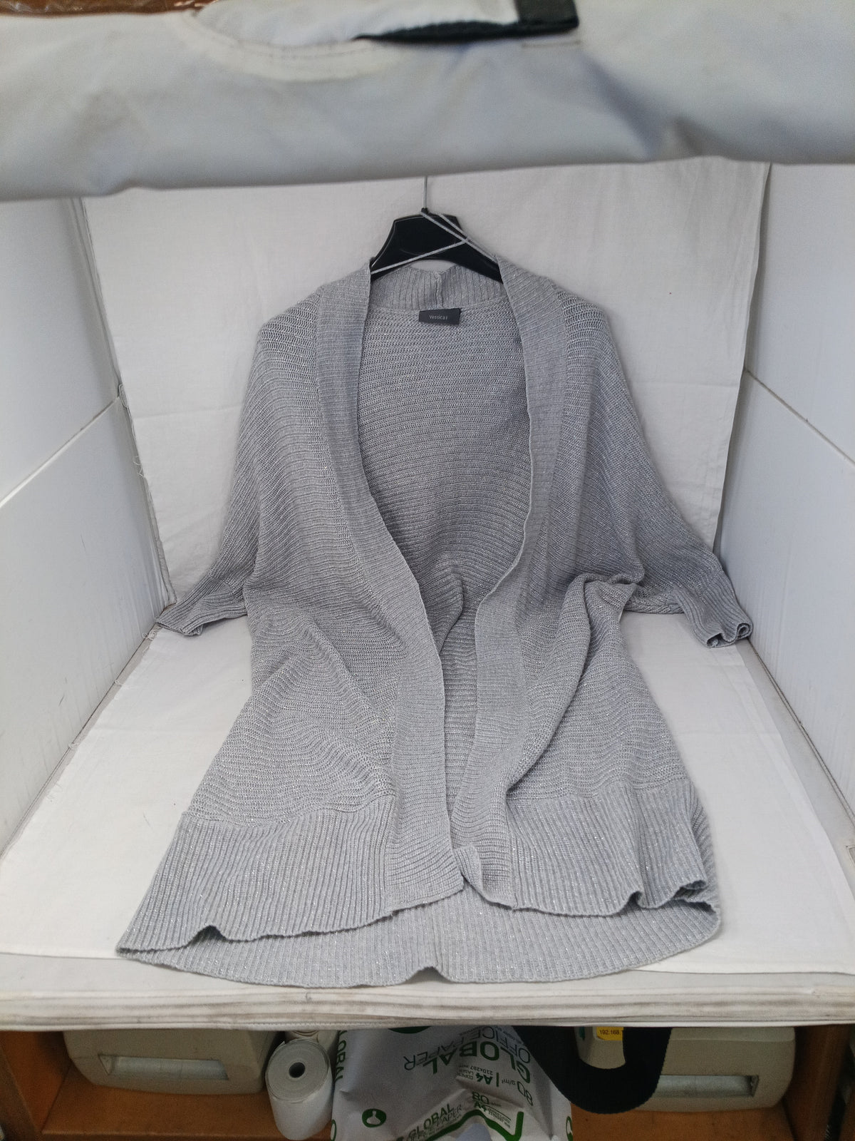Yessica Cardigan Grigio Tu