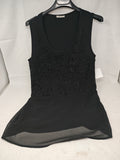 Intimissimi Top Tulle Nero Paiett M