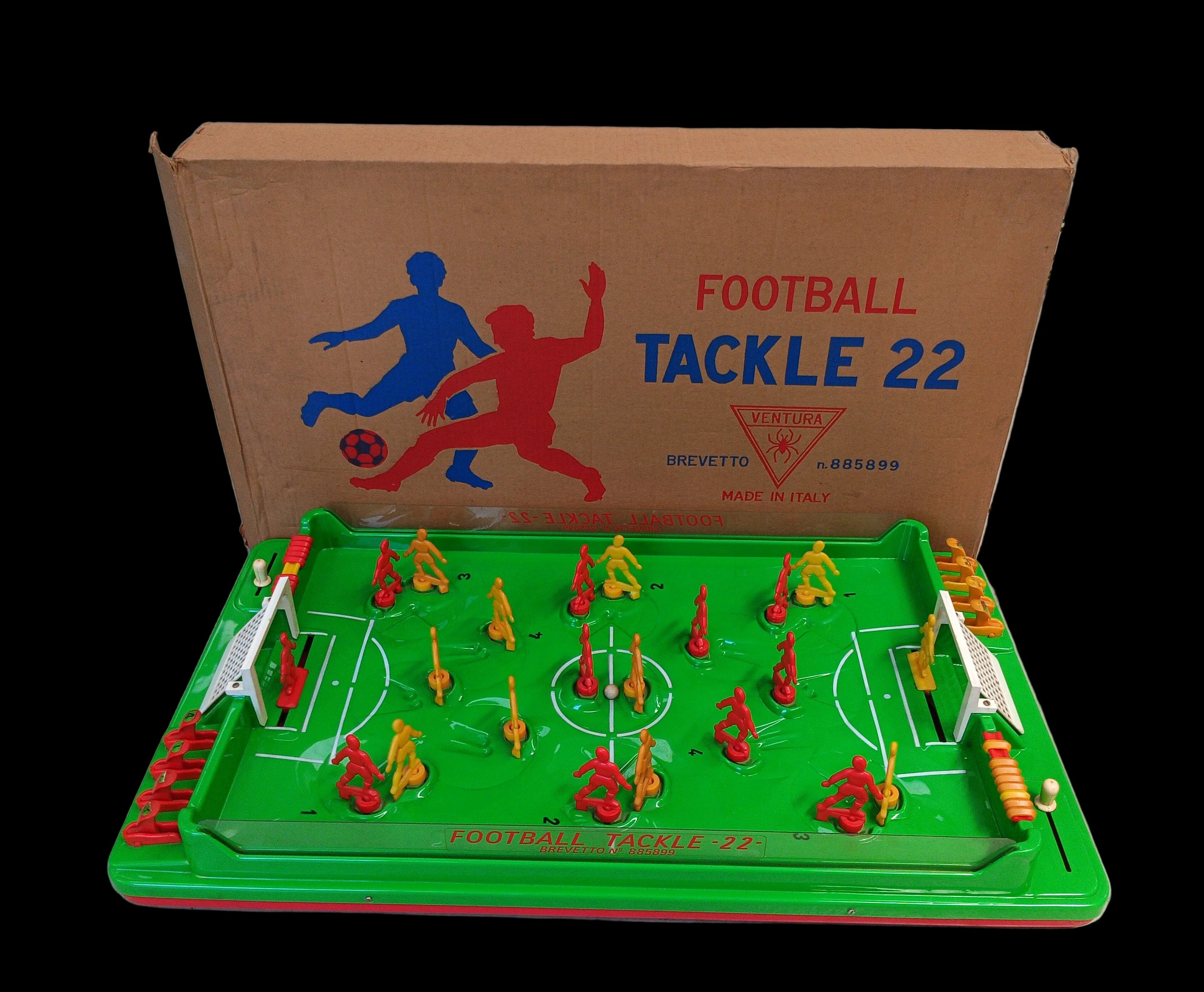 Football Tackle 22 Brevetto 885899 Calcetto Tavolo Con Scatola