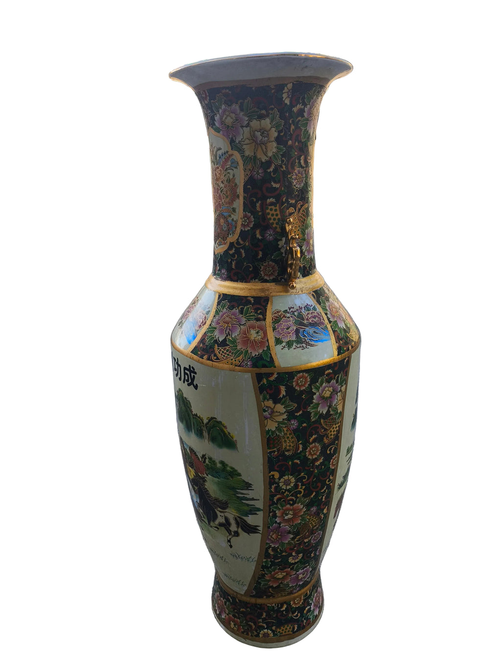 Grande Vaso Cinese Realizzato A Metà Del Secolo Scorso H.92cm