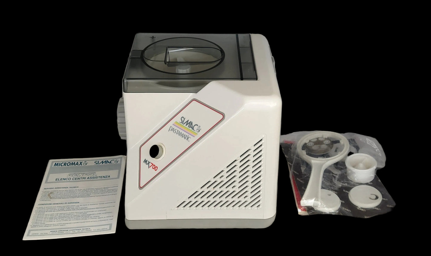 Pastamatic Pasta Matic Simac Mx 700 + Accessori Con Scatola Nuova Mai Utilizzata