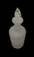 _boccetta Profumo Vetro Murano Con Tappo H 19cm