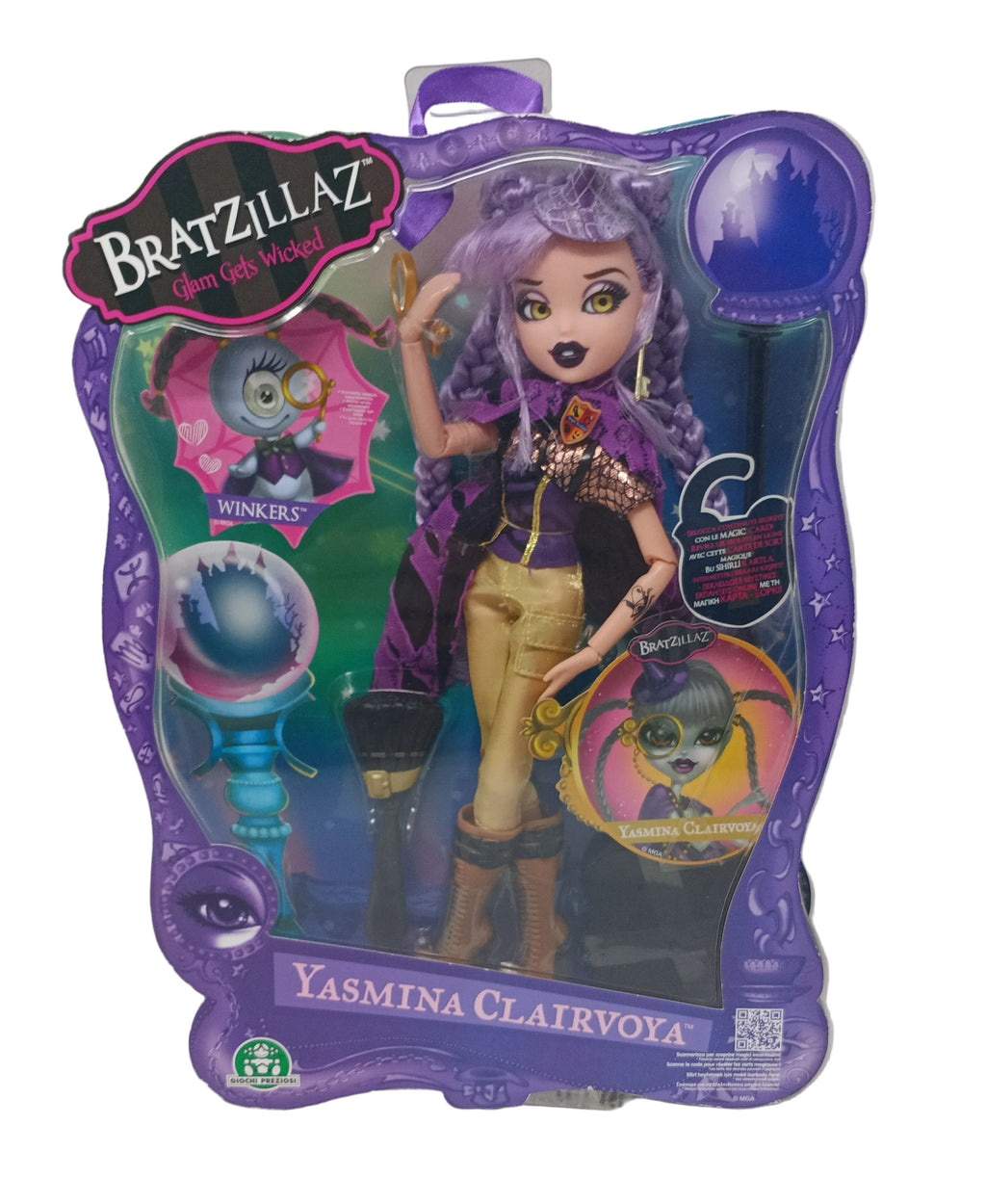 Bratzillaz Yasmina Clairvoya 2012 Bambola Nuova