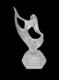 Scultura Cristallo Ballerina H 28cm