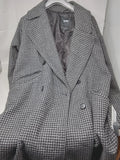 Pull&bear Cappotto Nero Grigio In Lana S