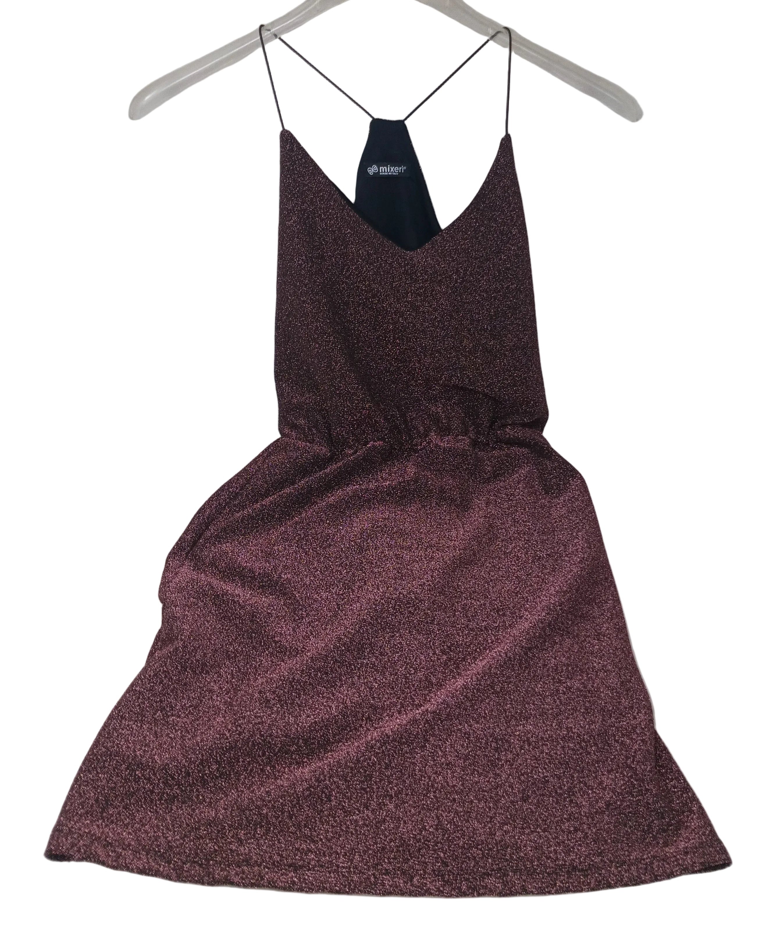 Mixeri Abito Lilla Glitter Tu