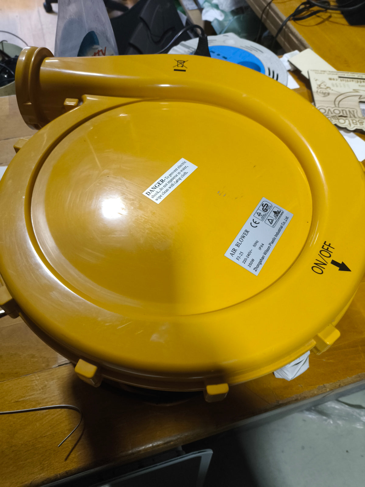 Air Blower Fj-25 220v Pompa Ad Aria Per Gonfiabili