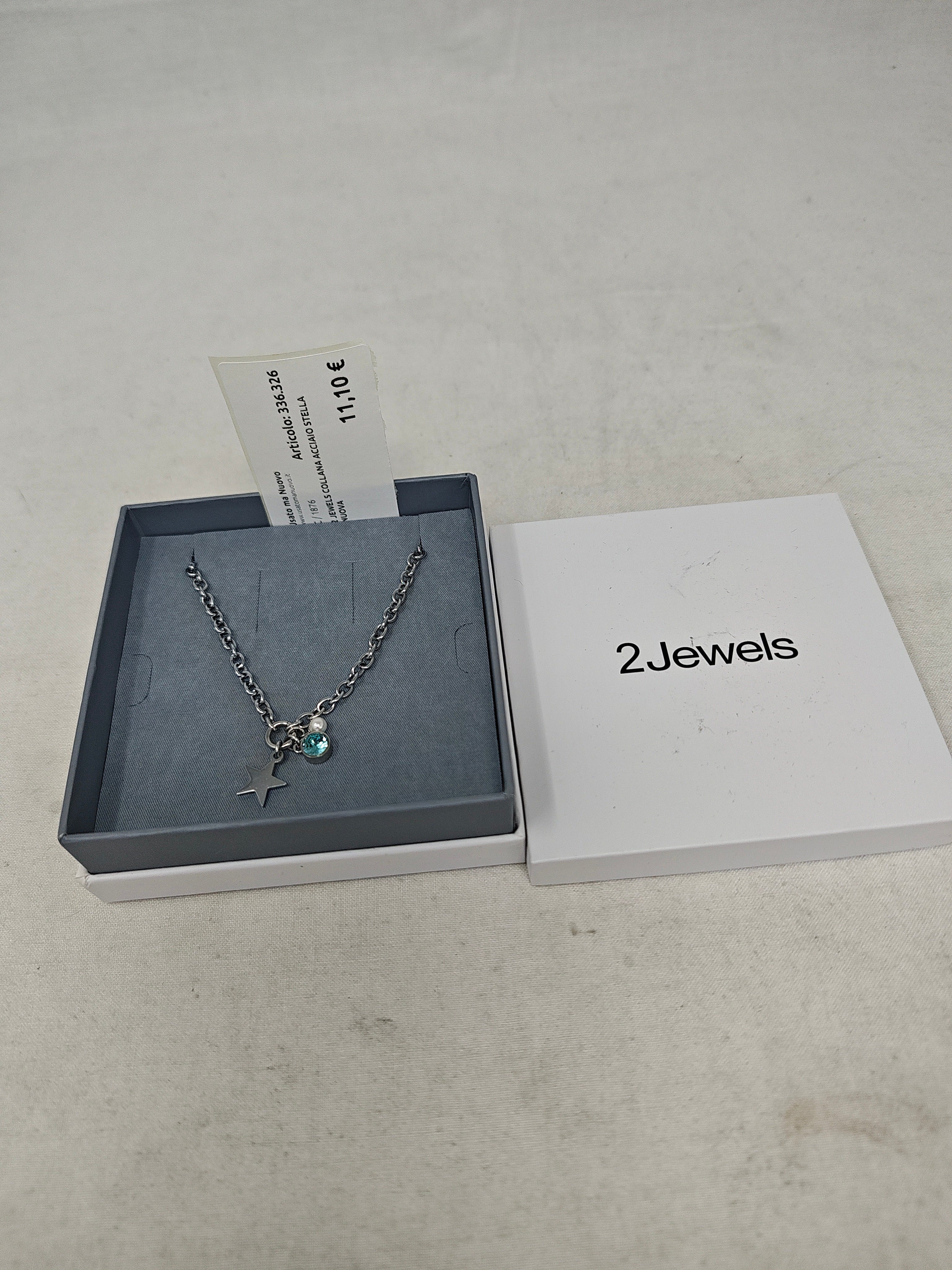 2 Jewels Collana Acciaio Stella Nuova