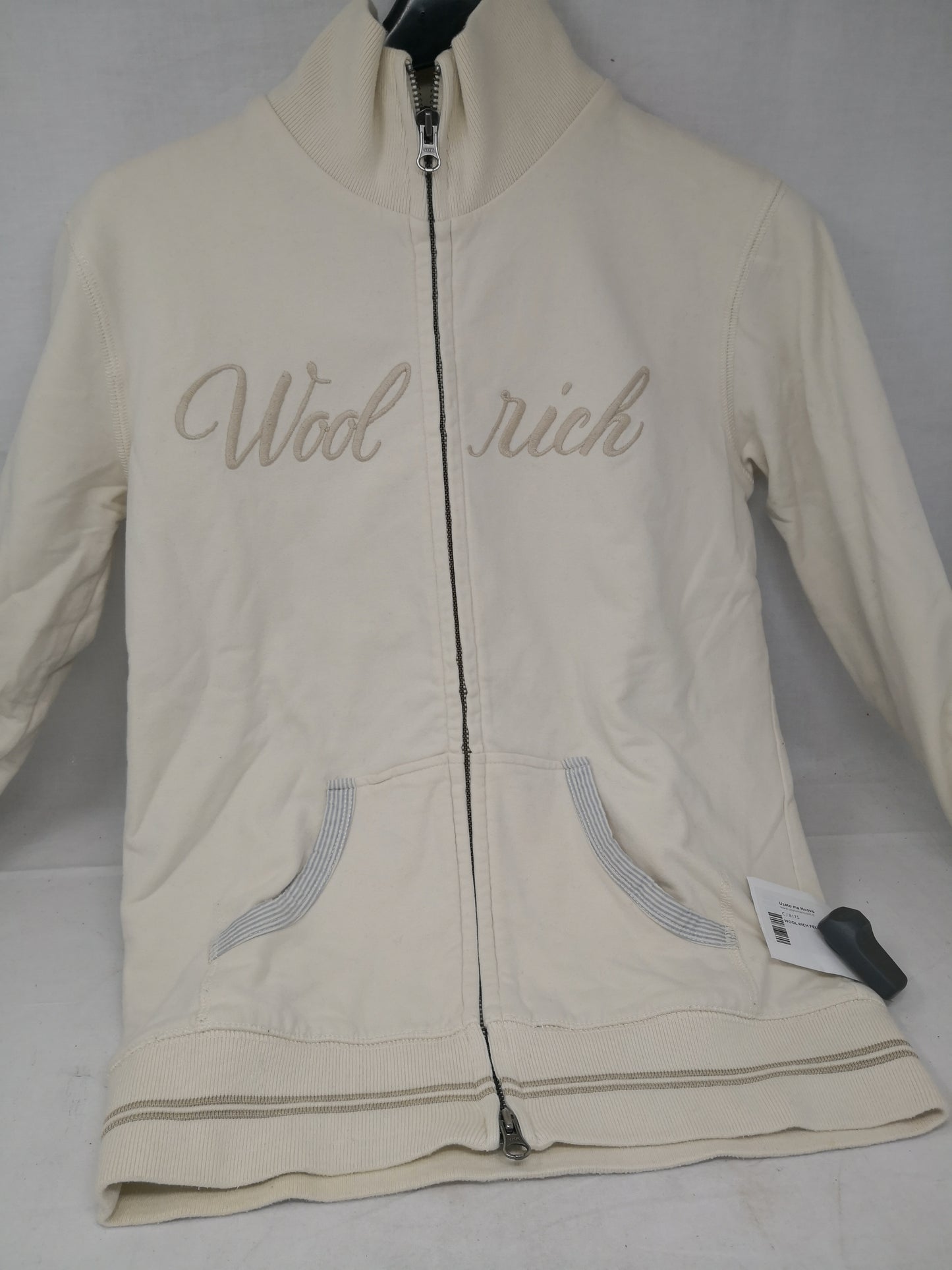 Wool Rich Felpa Bca Xs