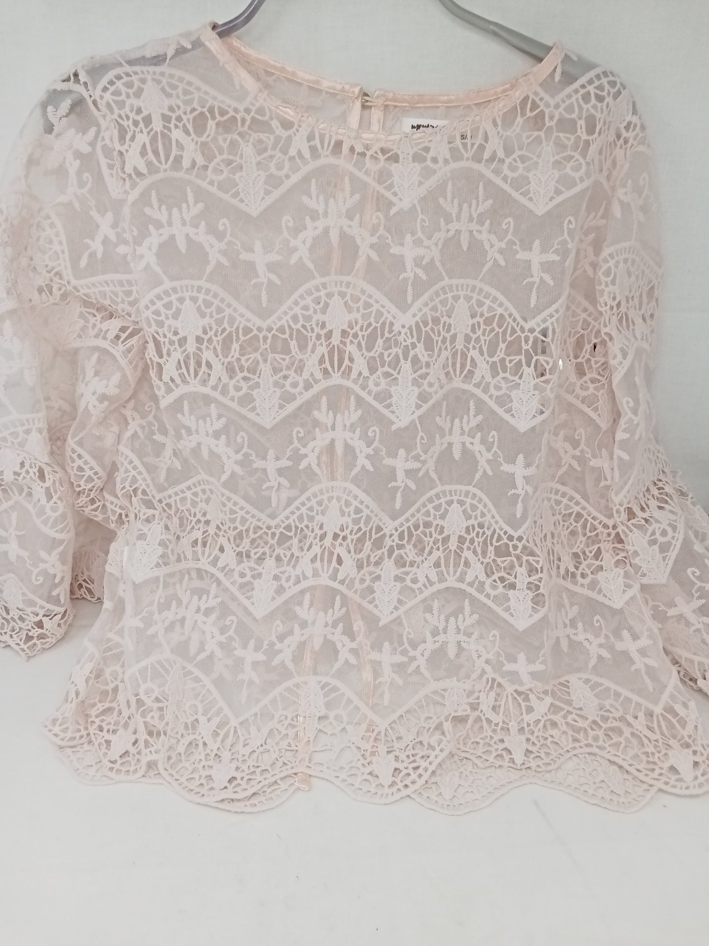 Memory&co Maglia Tulle Rosa S/m