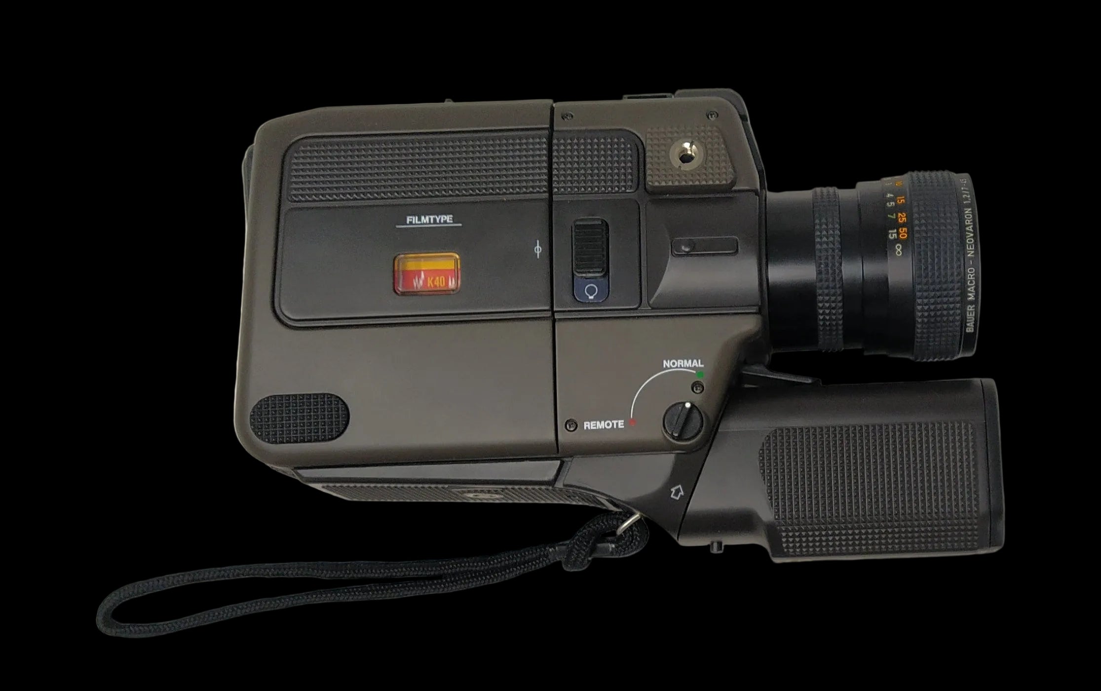 Bauer S 407xl Videocamera Super 8 Con Microfono + Accessori Funzionante (manca Gomma Oculare)
