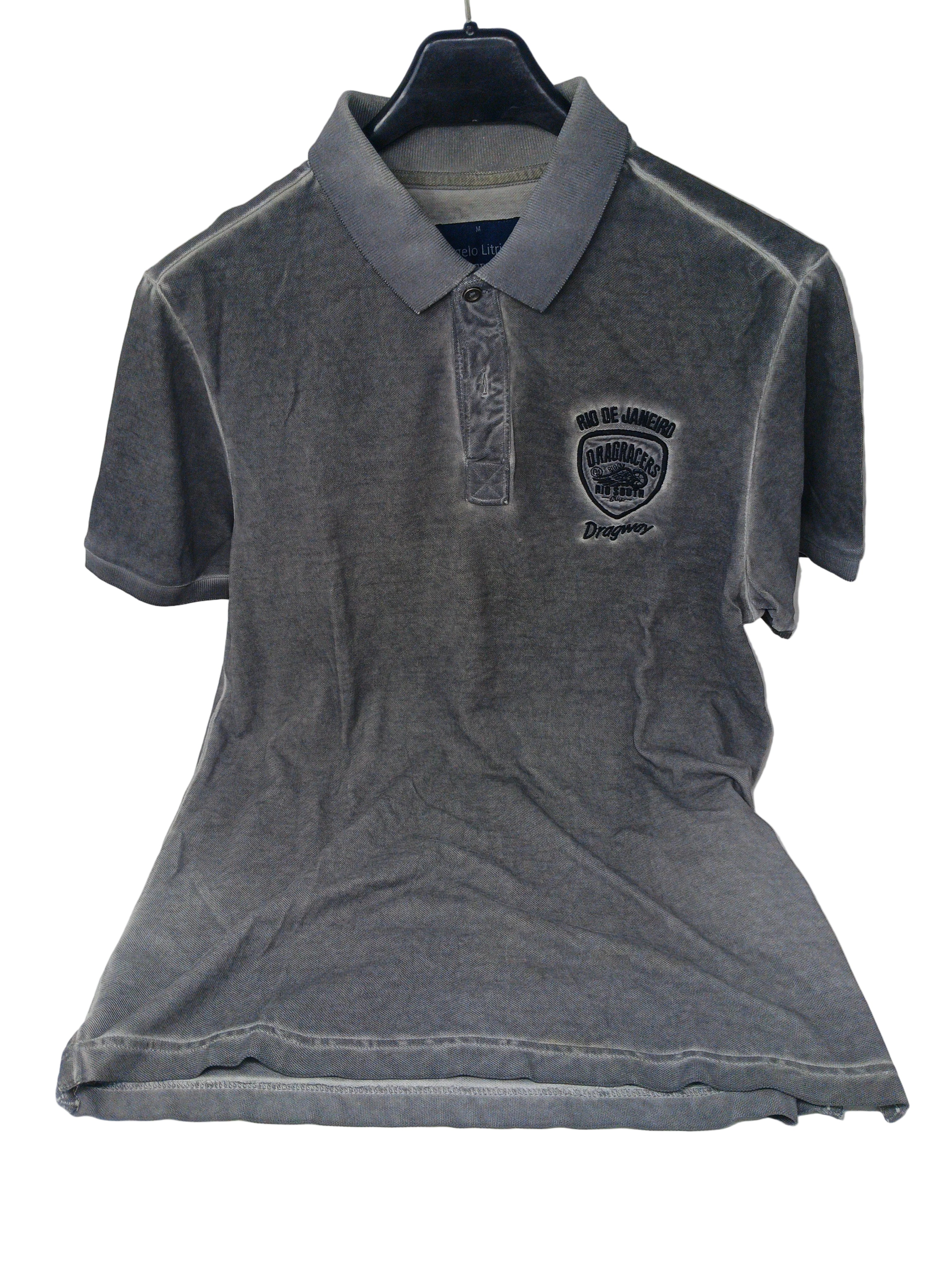 Angelo Litrico Polo Grigio M