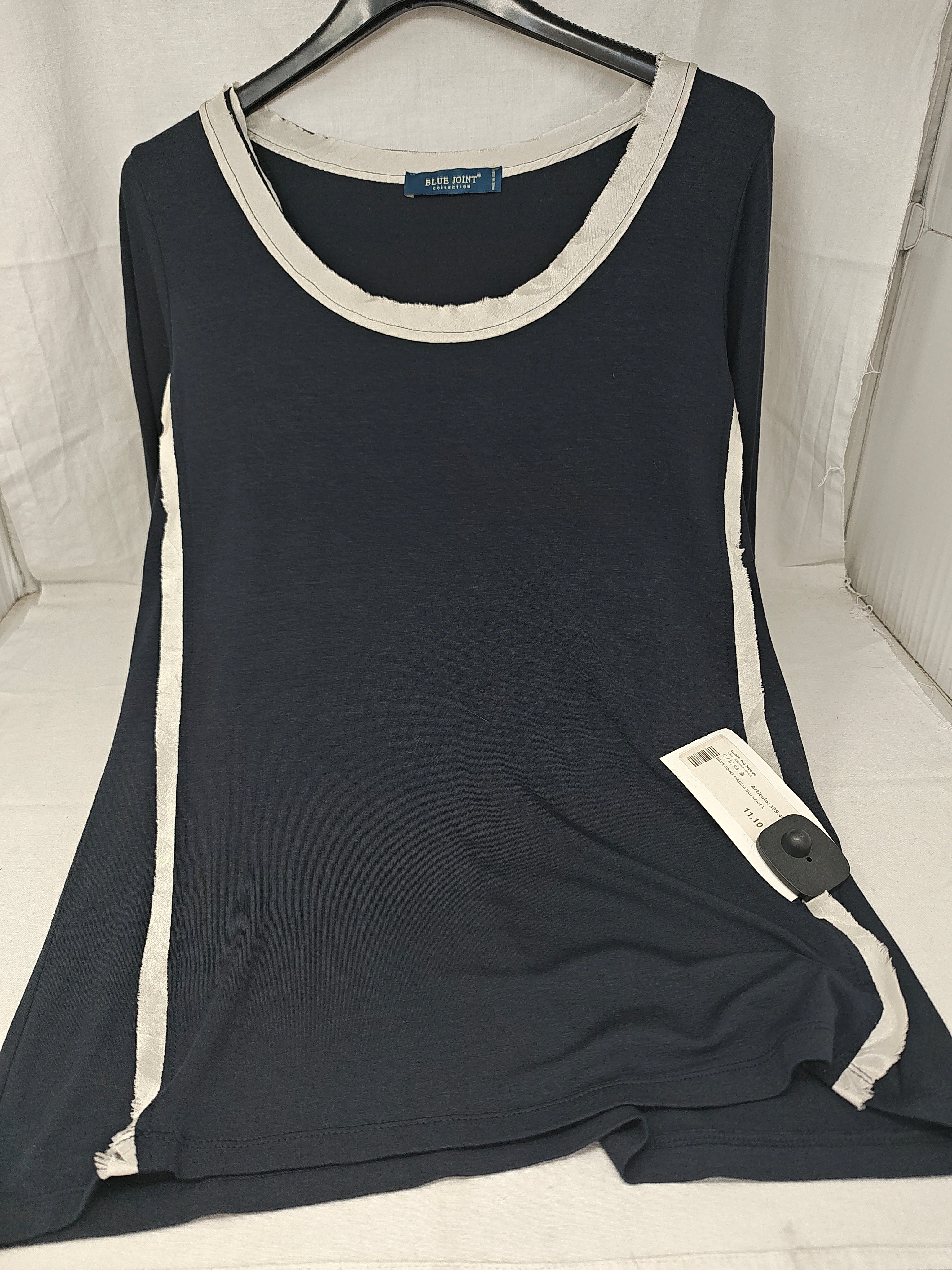 Blue Joint Maglia Blu Beige L