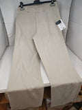 Benetton Pantaloni In Lino Beige 42