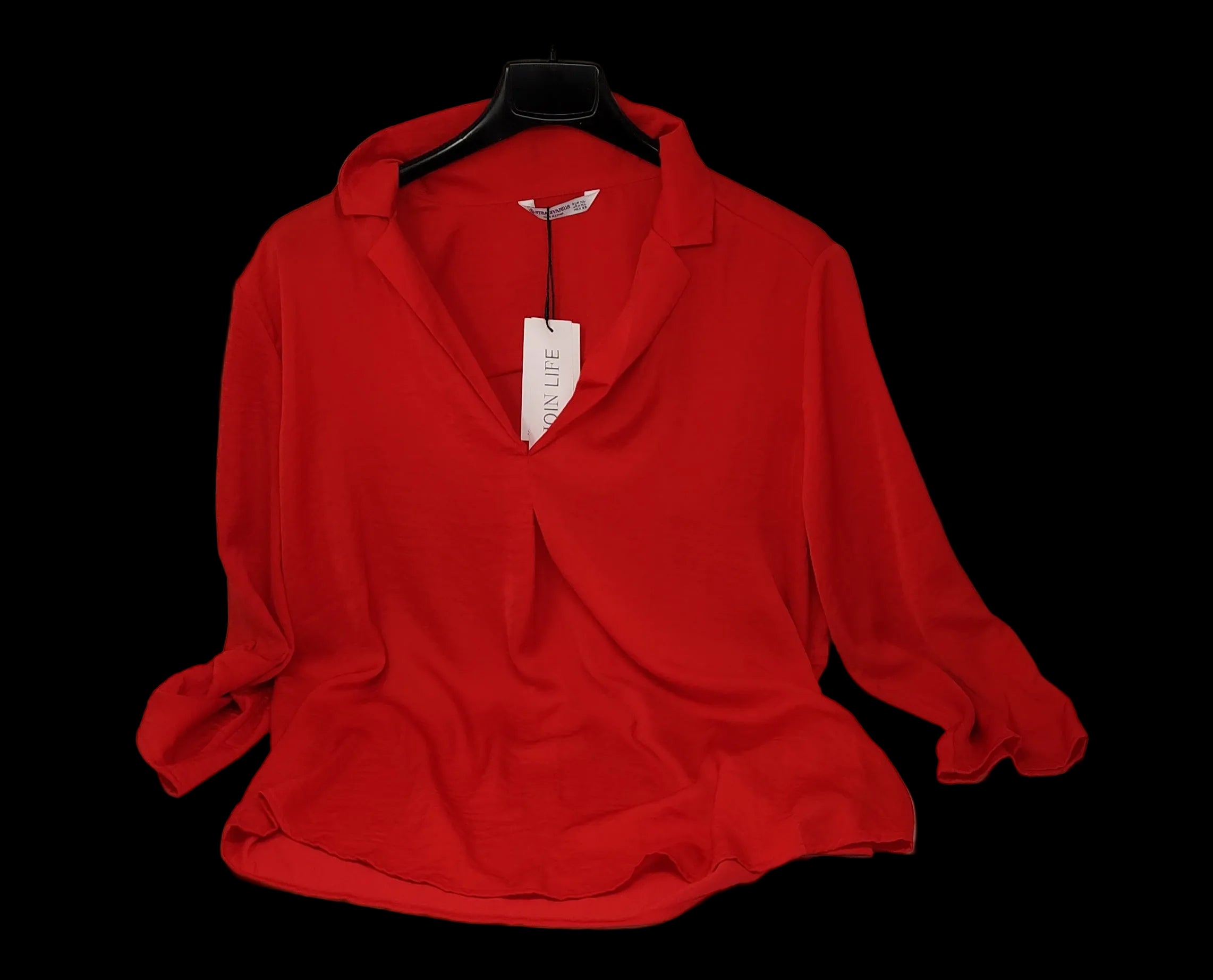 Stradivarus Camicia Rossa Xl Nuova9