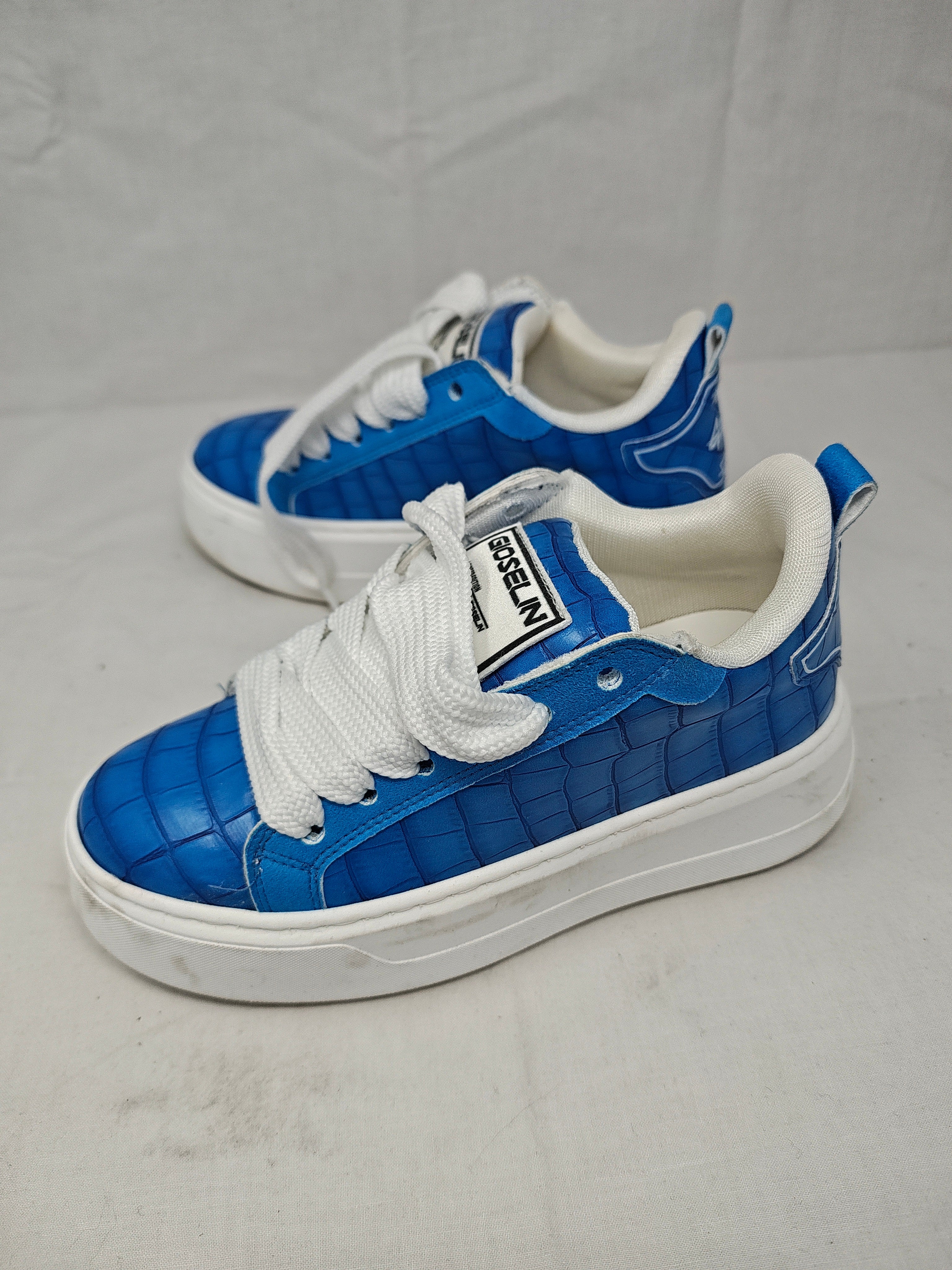 Gsln Scarpe Zeppa Blu 38