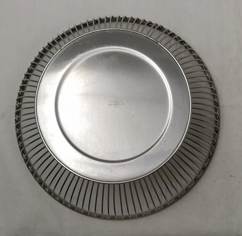 _alessi Porta Pane Acciaio ø 24,5cm