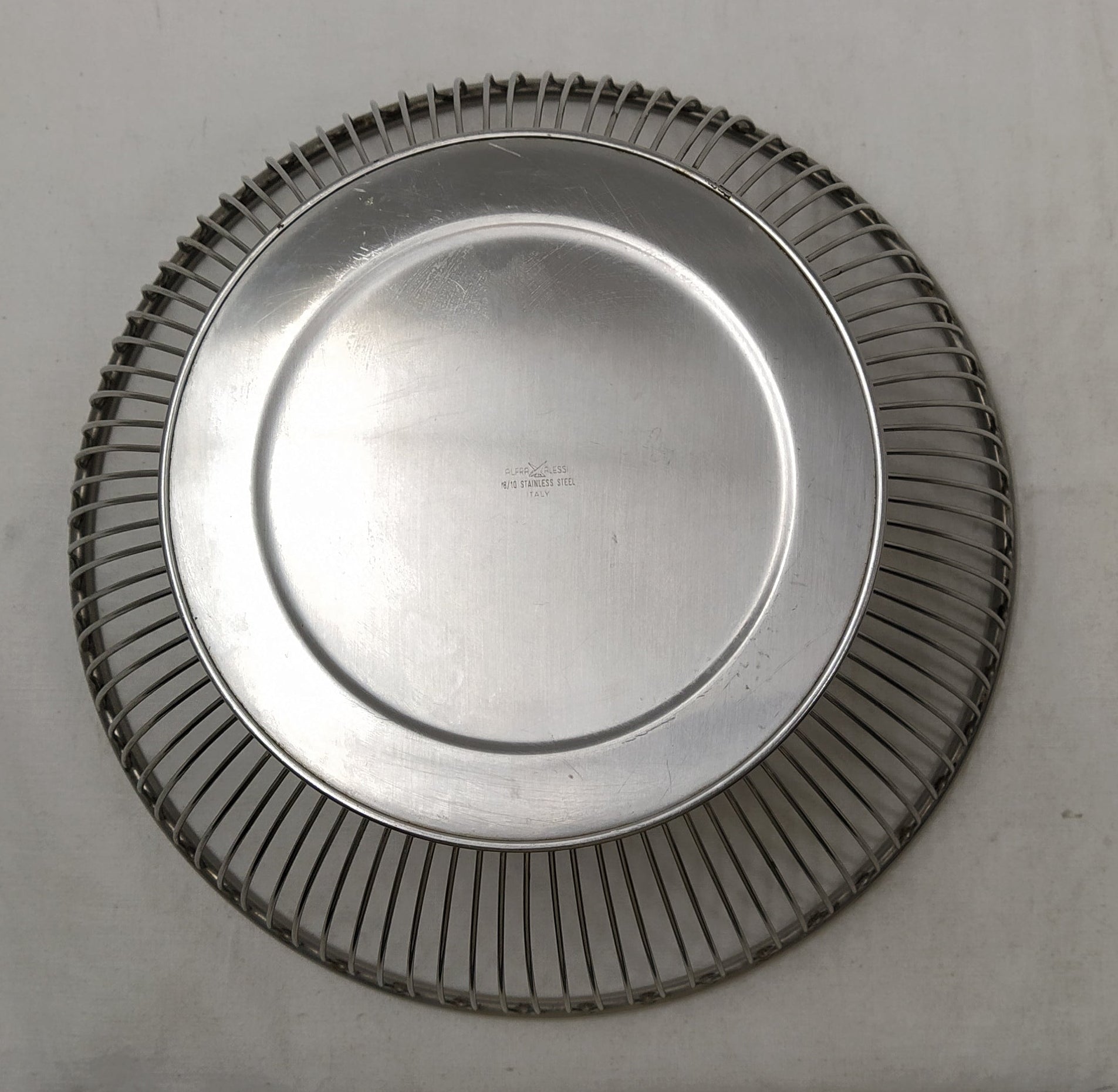 _alessi Porta Pane Acciaio ø 24,5cm