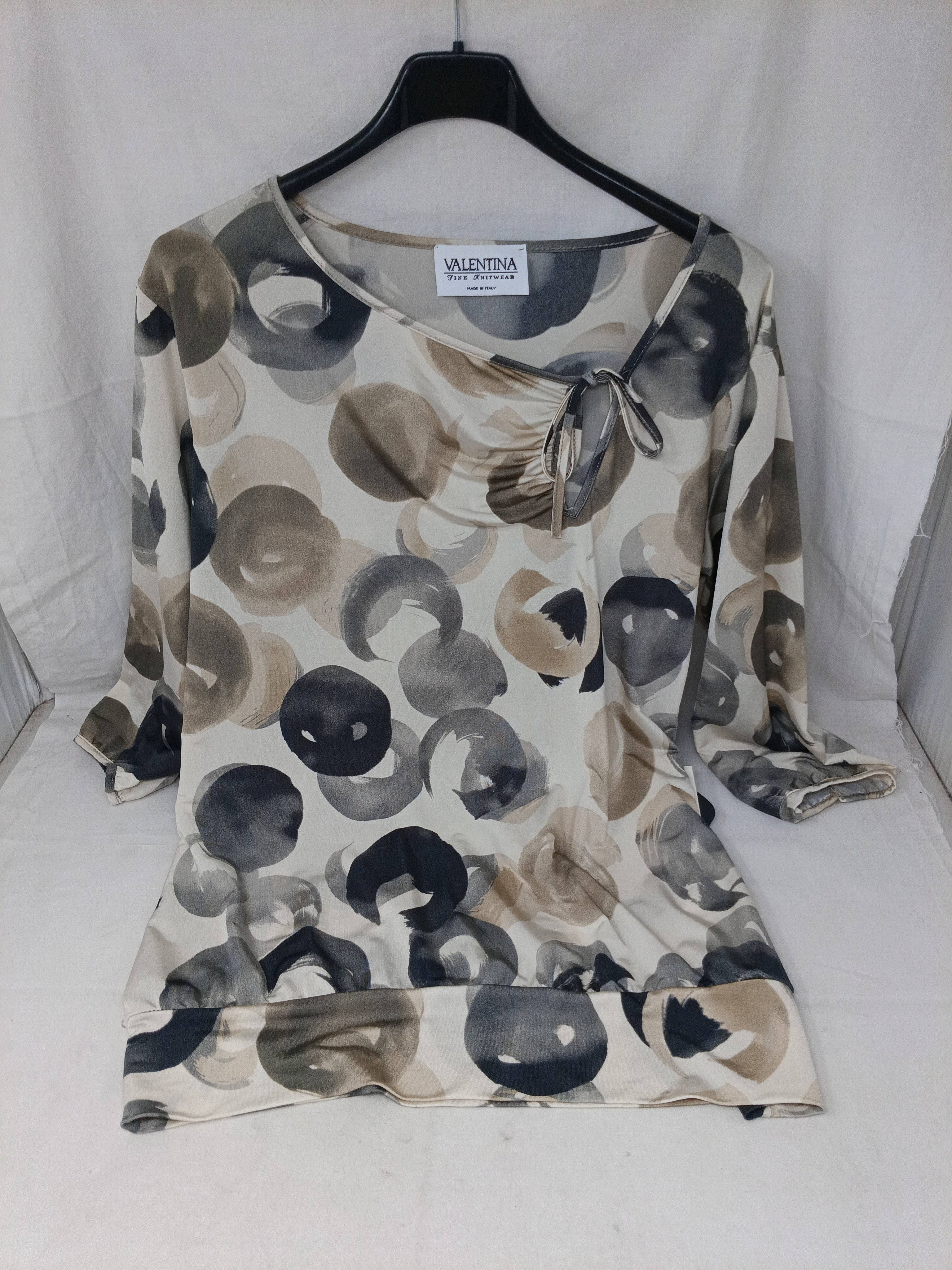 Valentina Maglia Beige Grigio Nera 44