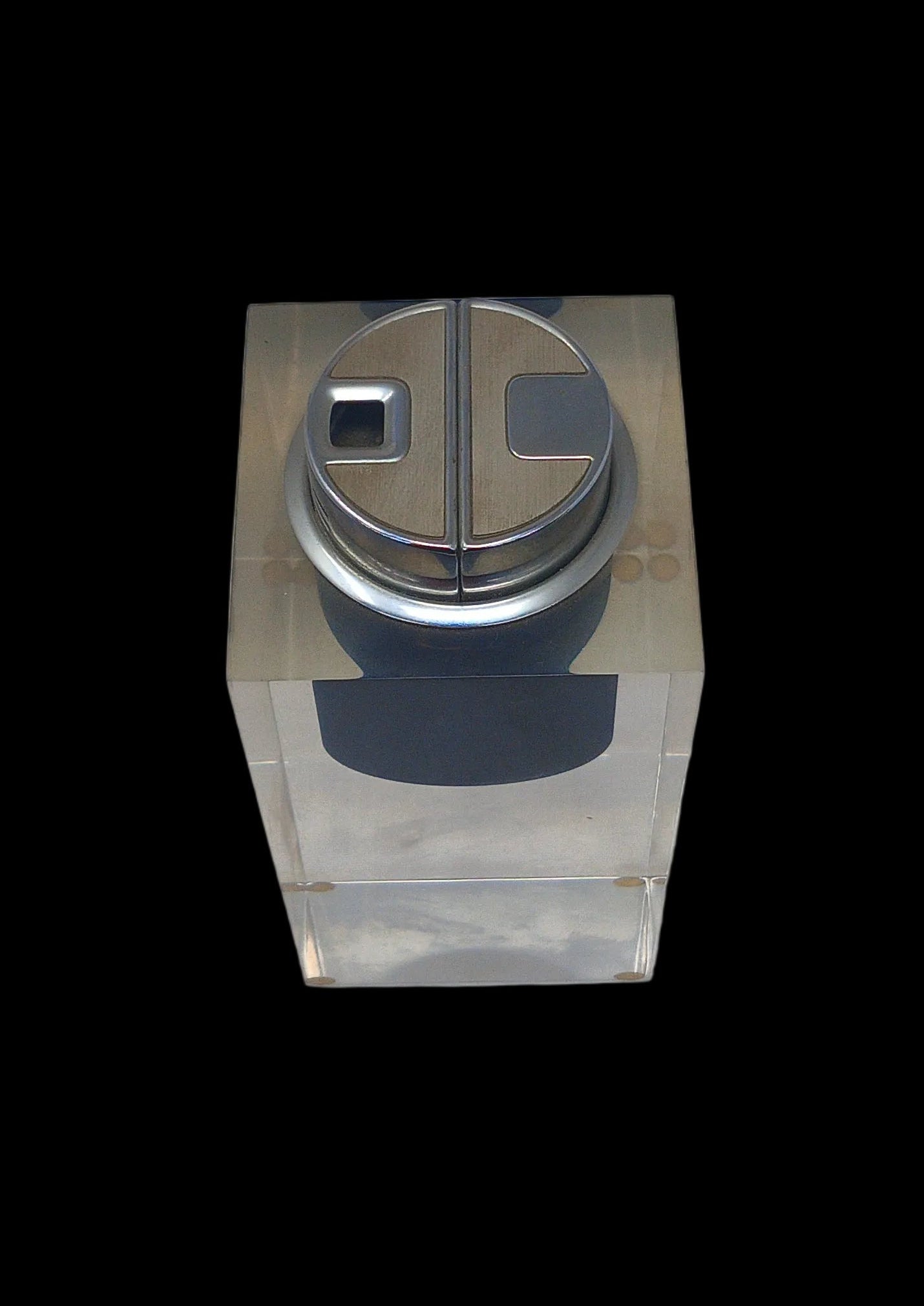 Accendino Da Tavolo Struttura Plexiglas