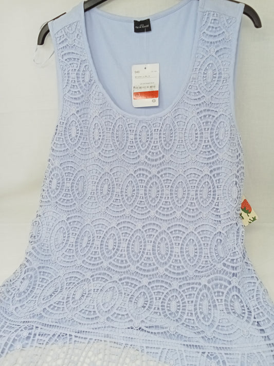 Sixth Sense Canotta Pizzo Azz 44 Nuovo