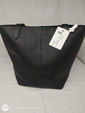Borsa Secchiello Ecopelle Nero