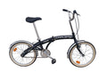 Car 170 Bicicletta Pieghevole Nera