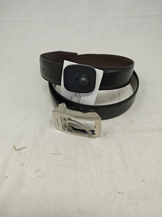 Calvin Klein Cintura Doblu Faces Nera Marrone Uomo