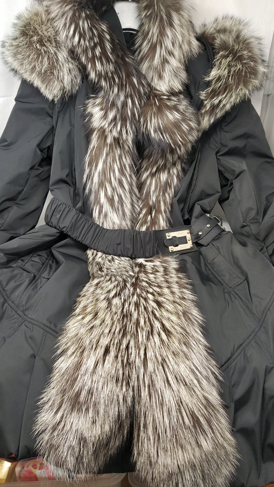 Mazzi Piumino Con Bordo Pelliccia Con Cap 46