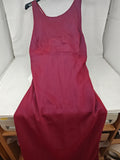 Abito Tulle Lungo Bordeaux L