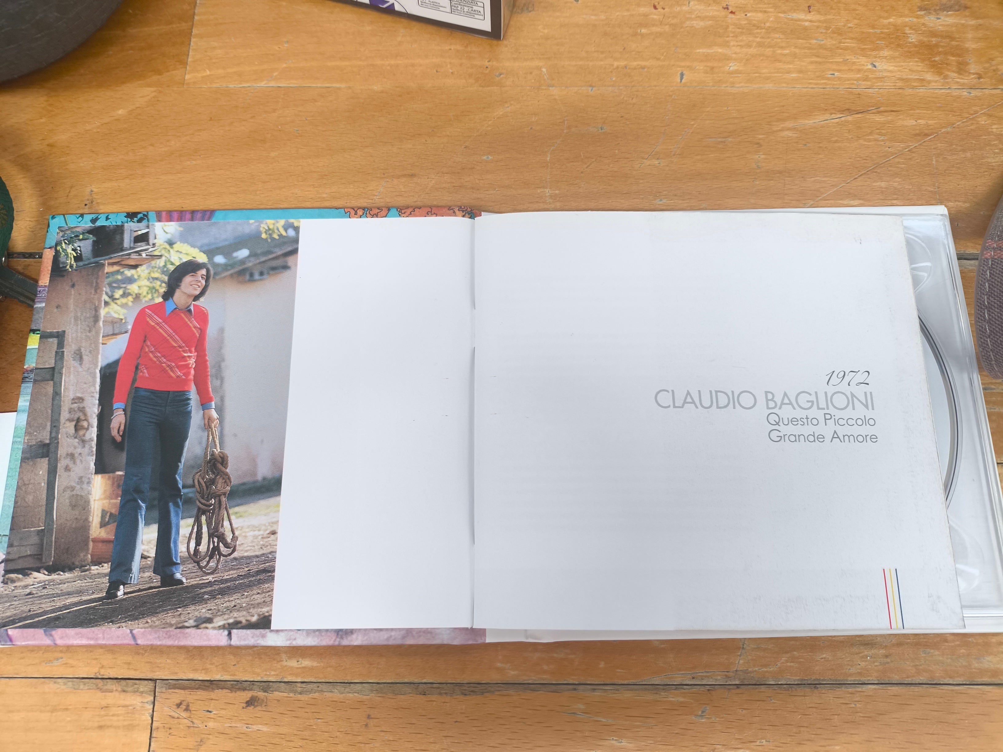 Cd + Libretto Claudio Baglioni Questo Piccolo Grande Amore