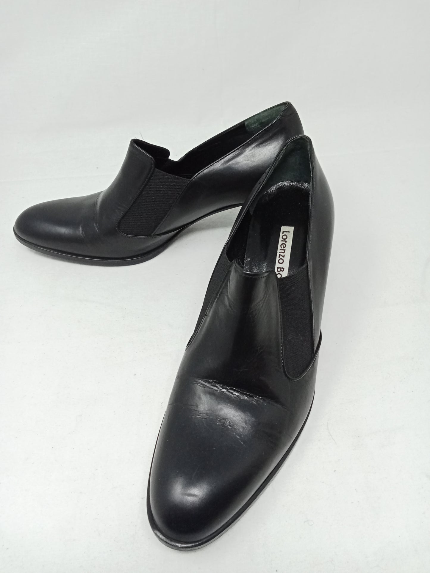 Lorenzo Banfi scarpe in pelle nere 38