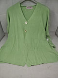 Stefanel Cardigan Verde Xl