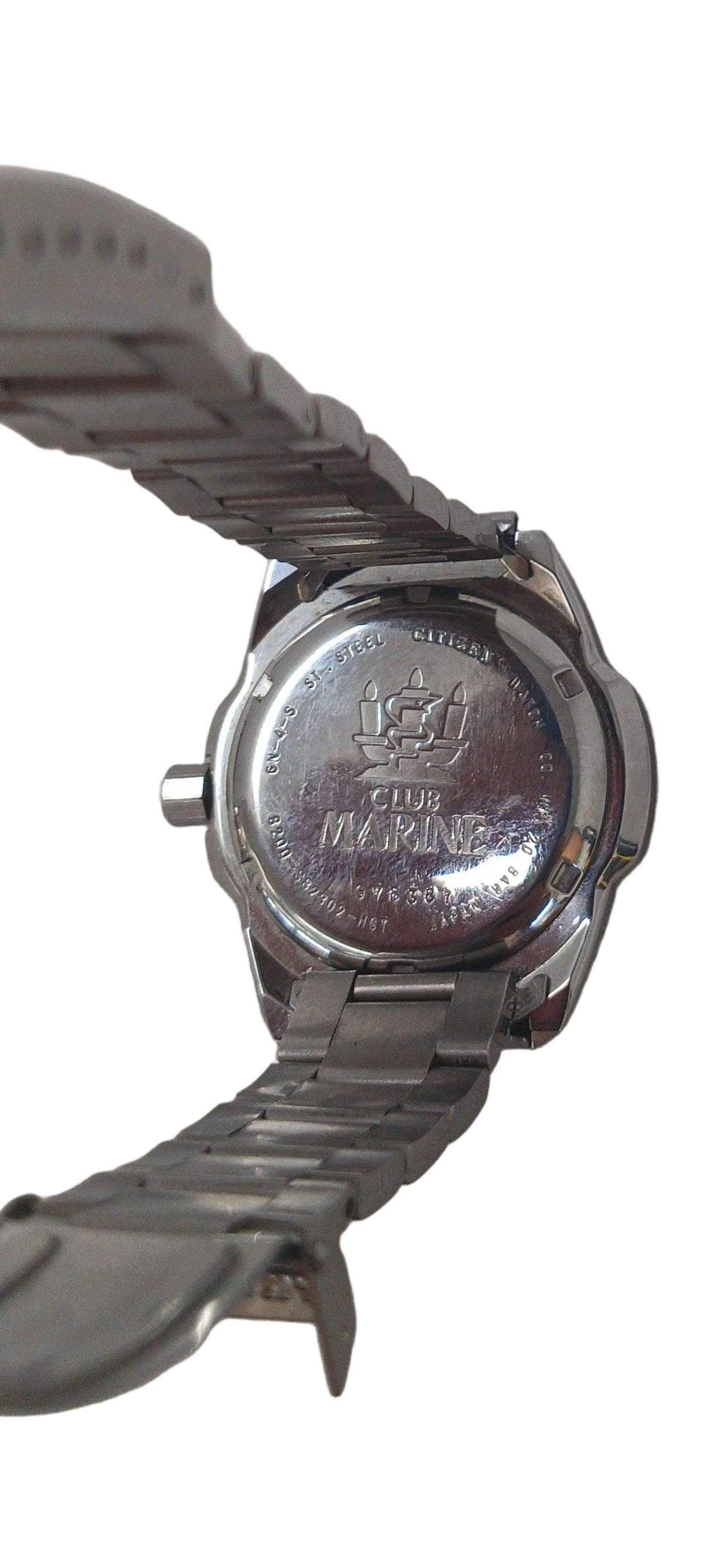 Citizen Anni 80 Club Marine Automatic Wr 200 Con Cinturino Acciaio Princess