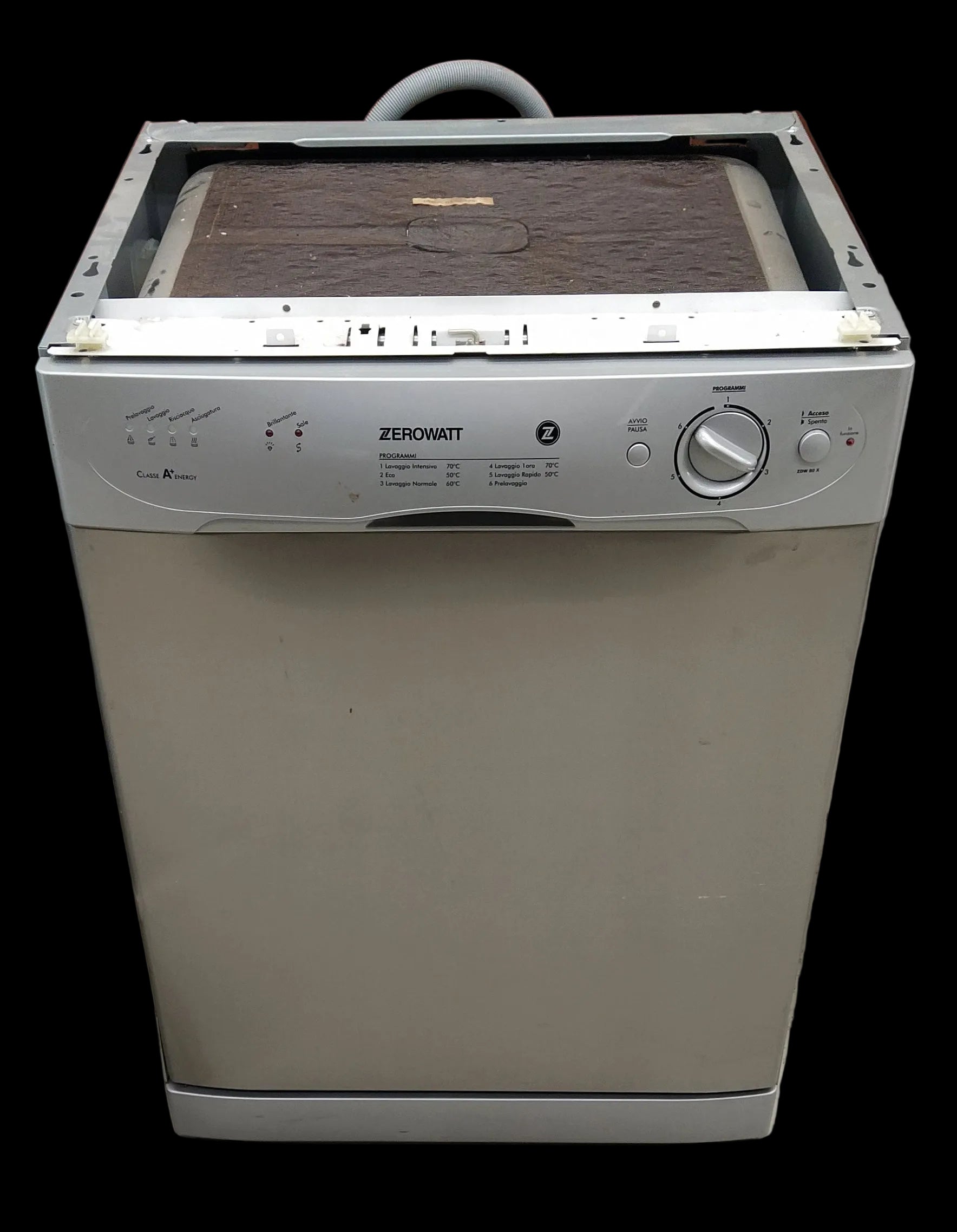 Zerowatt Lavastoviglie Classe A+ Lxpxh 60x60x83 (accessori In Sacchetto Plastica In Cesta A)