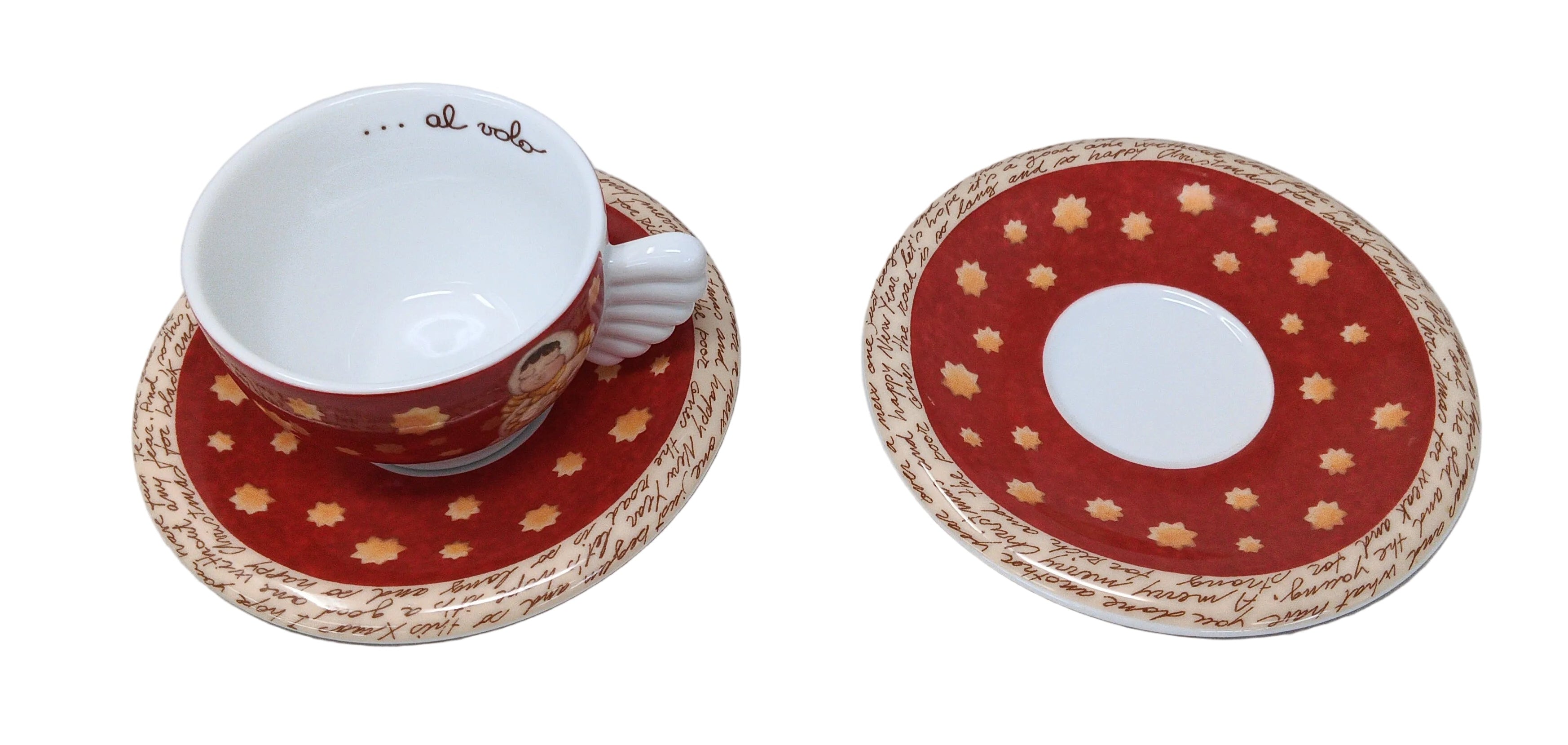 Thun Caffè Al Volo Limited Edition 2006 Tazza Con 2 Piattini