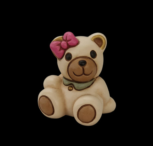 Thun Teddy 2017 Orso Con Fiocco H 7cm
