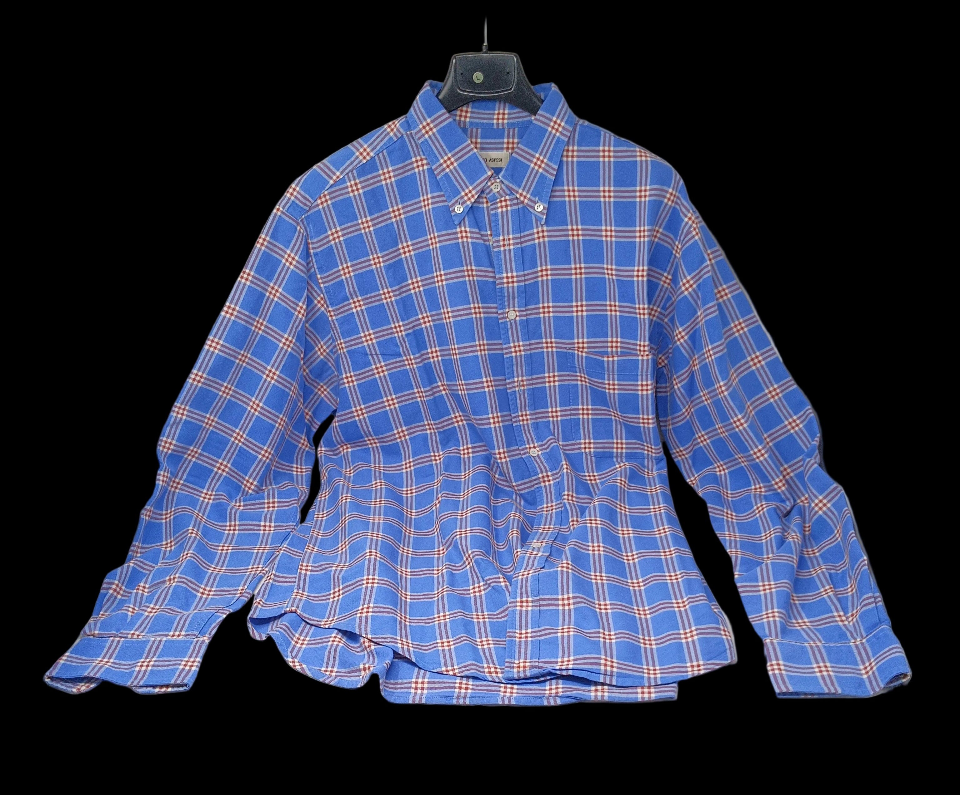 Alberto Aspesi Camicia Qrt Azzurra 17