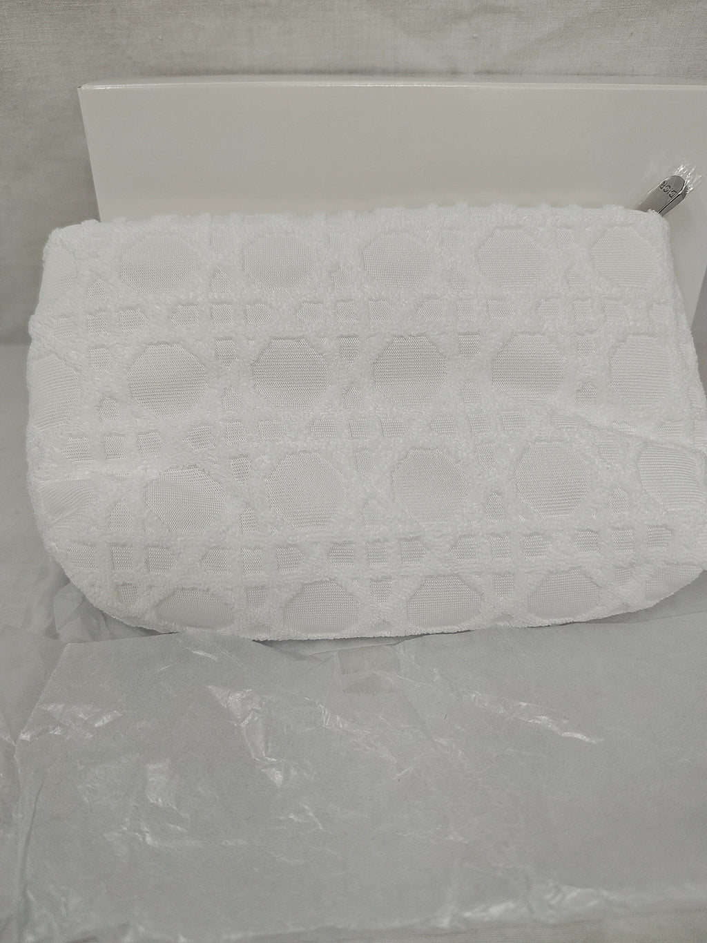 Dior Beauty Cosmetic Pouch ~ Bianco ~ Cotton Towel Feel ~ Spring 2026 Gwp