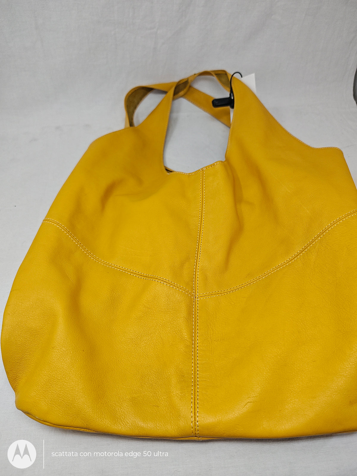 Borsa In Pelle Gialla